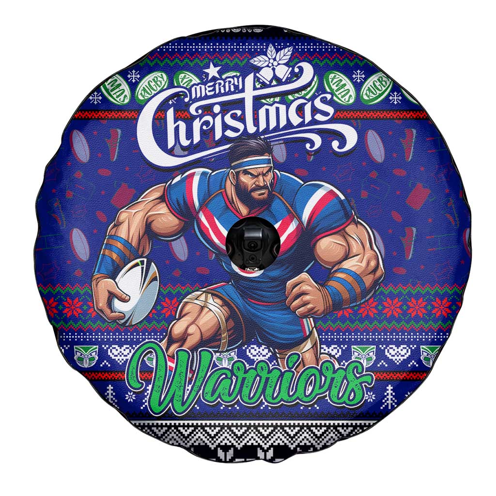 New Zealand Warriors Rugby Xmas Spare Tire Cover Australia NRL Mascot