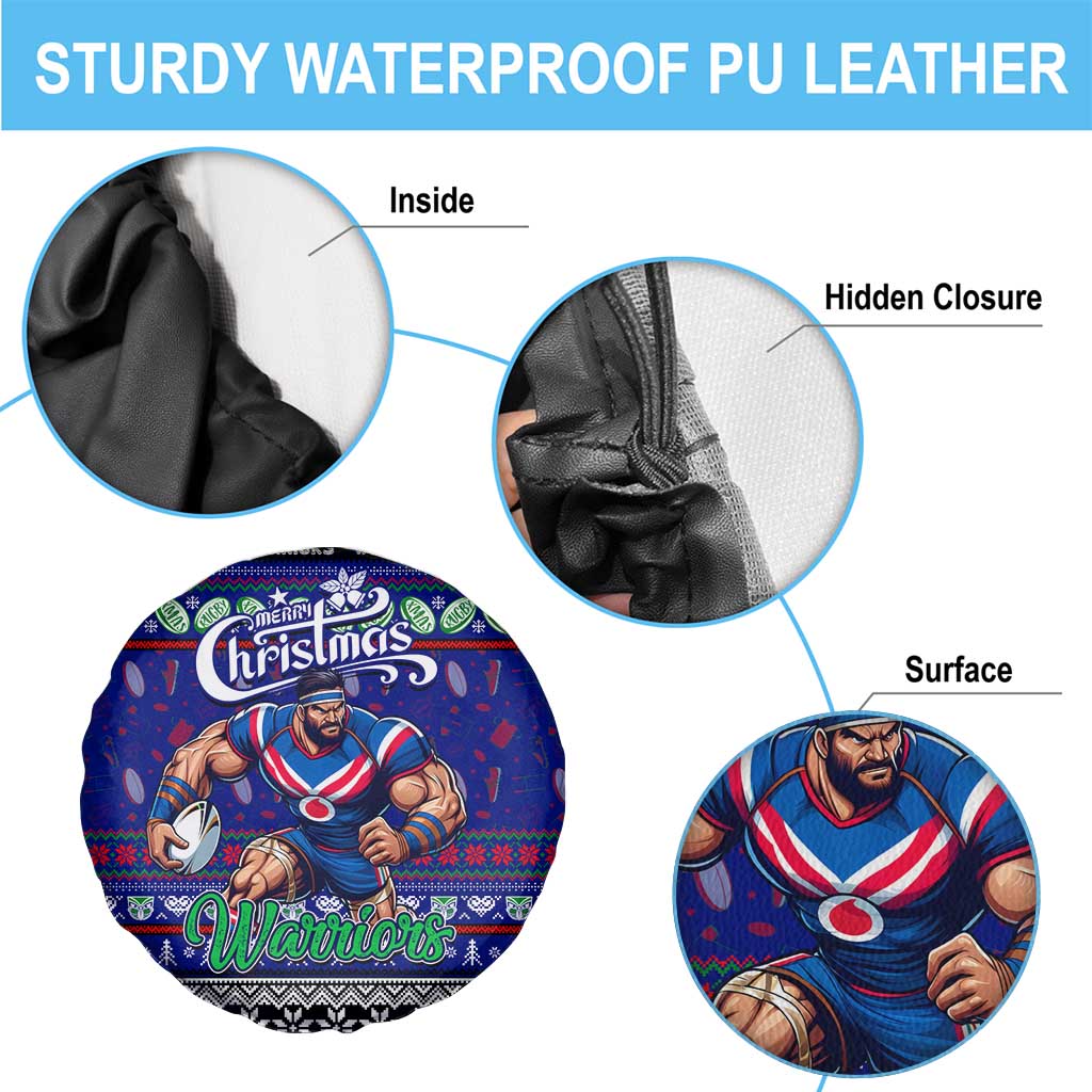 New Zealand Warriors Rugby Xmas Spare Tire Cover Australia NRL Mascot