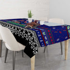 New Zealand Warriors Rugby Xmas Tablecloth Australia NRL Mascot