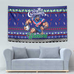 New Zealand Warriors Rugby Xmas Tapestry Australia NRL Mascot