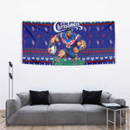 New Zealand Warriors Rugby Xmas Tapestry Australia NRL Mascot