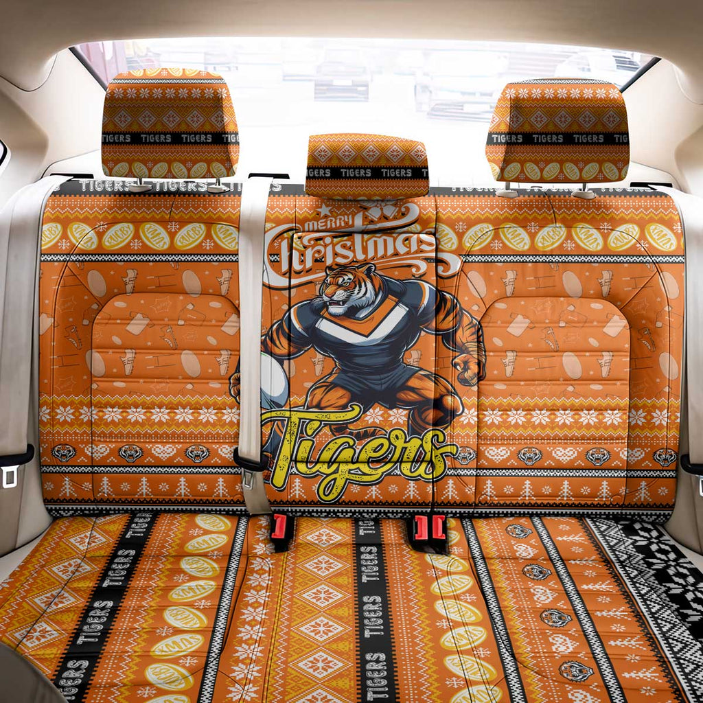 Tigers Rugby Xmas Back Car Seat Cover Australia NRL Mascot