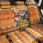 Tigers Rugby Xmas Back Car Seat Cover Australia NRL Mascot