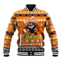 Personalized Tigers Rugby Xmas Baseball Jacket Australia NRL Mascot