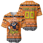 Personalized Tigers Rugby Xmas Baseball Jersey Australia NRL Mascot