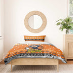 Tigers Rugby Xmas Bedding Set Australia NRL Mascot