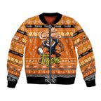 Personalized Tigers Rugby Xmas Bomber Jacket Australia NRL Mascot
