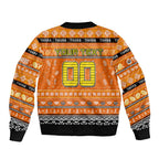 Personalized Tigers Rugby Xmas Bomber Jacket Australia NRL Mascot