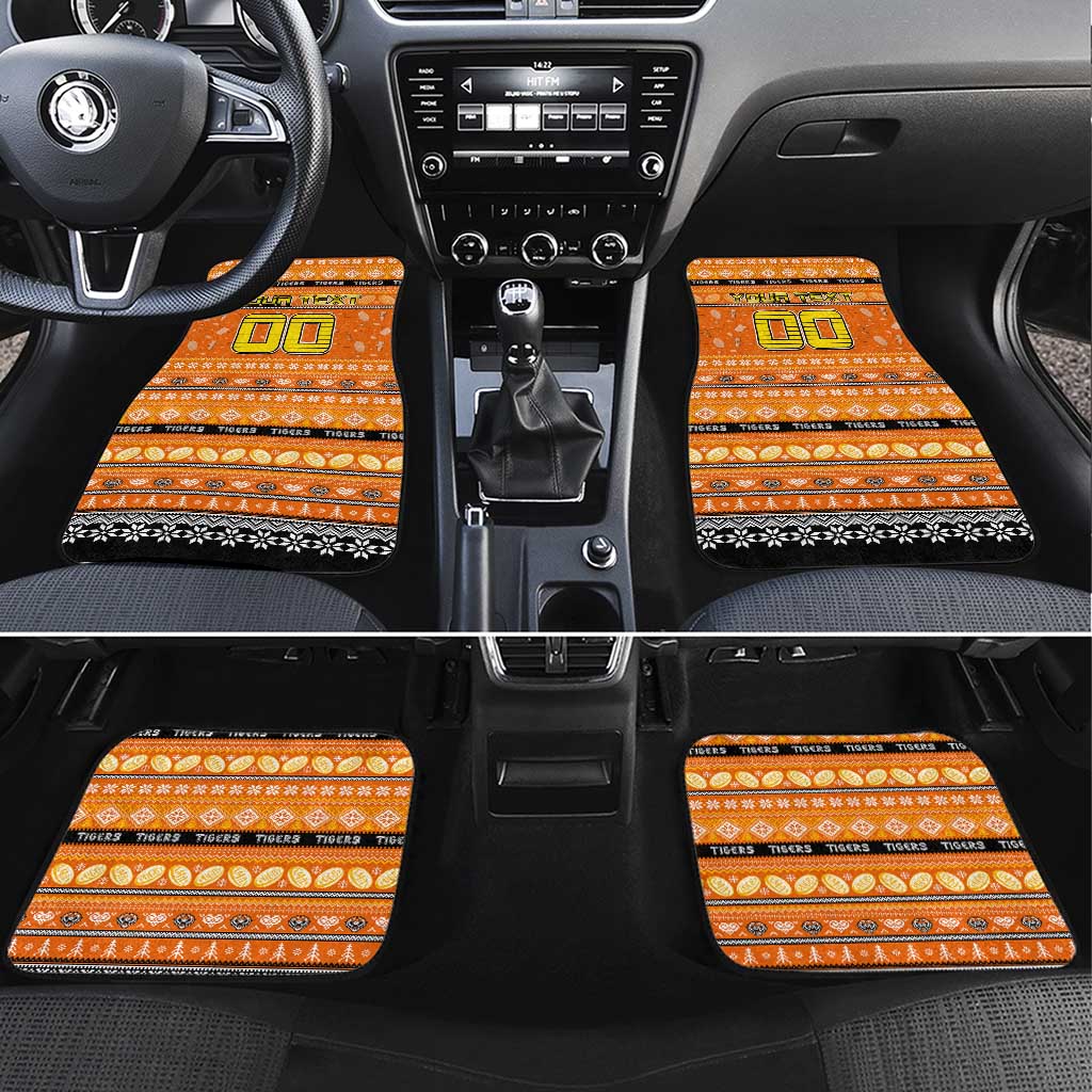 Tigers Rugby Xmas Car Mats Australia NRL Mascot