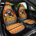 Tigers Rugby Xmas Car Seat Cover Australia NRL Mascot
