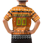 Personalized Tigers Rugby Xmas Family Matching Mermaid Dress and Hawaiian Shirt Australia NRL Mascot