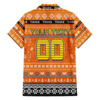Personalized Tigers Rugby Xmas Hawaiian Shirt Australia NRL Mascot