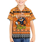Personalized Tigers Rugby Xmas Hawaiian Shirt Australia NRL Mascot