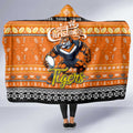 Tigers Rugby Xmas Hooded Blanket Australia NRL Mascot