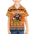 Personalized Tigers Rugby Xmas Kid Hawaiian Shirt Australia NRL Mascot