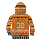 Personalized Tigers Rugby Xmas Kid Hoodie Australia NRL Mascot