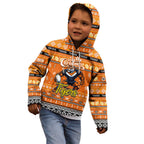 Personalized Tigers Rugby Xmas Kid Hoodie Australia NRL Mascot