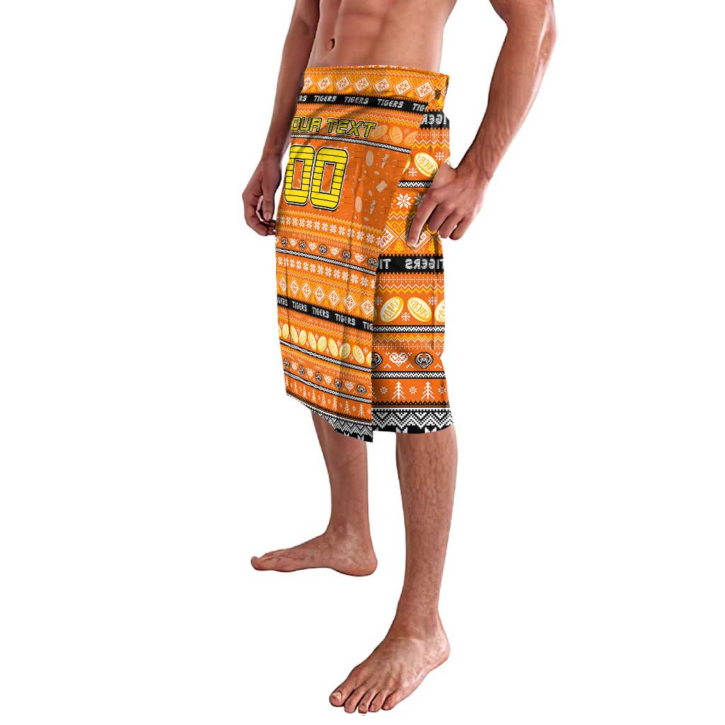 Personalized Tigers Rugby Xmas Lavalava Australia NRL Mascot