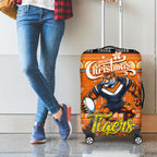 Tigers Rugby Xmas Luggage Cover Australia NRL Mascot