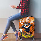 Tigers Rugby Xmas Luggage Cover Australia NRL Mascot