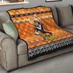 Tigers Rugby Xmas Quilt Australia NRL Mascot