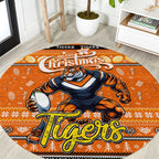 Tigers Rugby Xmas Round Carpet Australia NRL Mascot