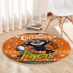 Tigers Rugby Xmas Round Carpet Australia NRL Mascot