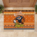 Tigers Rugby Xmas Rubber Doormat Australia NRL Mascot