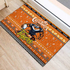 Tigers Rugby Xmas Rubber Doormat Australia NRL Mascot
