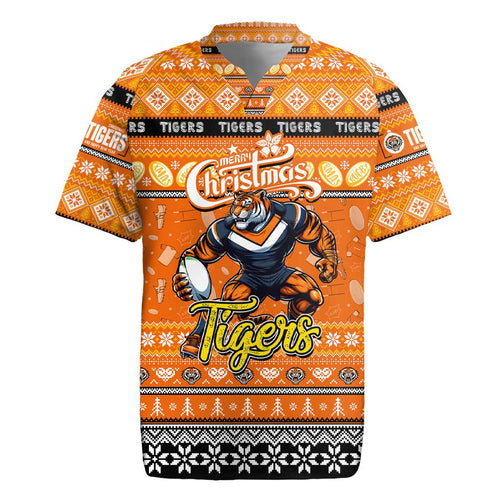 Personalized Tigers Rugby Xmas Rugby Jersey Australia NRL Mascot