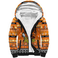 Personalized Tigers Rugby Xmas Sherpa Hoodie Australia NRL Mascot