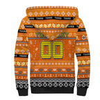 Personalized Tigers Rugby Xmas Sherpa Hoodie Australia NRL Mascot