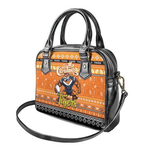 Tigers Rugby Xmas Shoulder Handbag Australia NRL Mascot