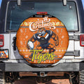 Tigers Rugby Xmas Spare Tire Cover Australia NRL Mascot