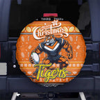 Tigers Rugby Xmas Spare Tire Cover Australia NRL Mascot