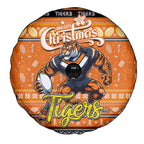 Tigers Rugby Xmas Spare Tire Cover Australia NRL Mascot