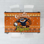 Tigers Rugby Xmas Tablecloth Australia NRL Mascot
