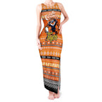 Personalized Tigers Rugby Xmas Tank Maxi Dress Australia NRL Mascot