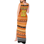 Personalized Tigers Rugby Xmas Tank Maxi Dress Australia NRL Mascot