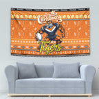Tigers Rugby Xmas Tapestry Australia NRL Mascot