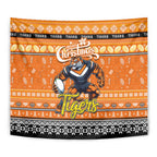 Tigers Rugby Xmas Tapestry Australia NRL Mascot