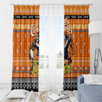 Tigers Rugby Xmas Window Curtain Australia NRL Mascot