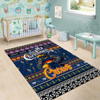 Crows Football Xmas Area Rug Australia AFL Mascot