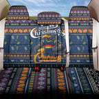 Crows Football Xmas Back Car Seat Cover Australia AFL Mascot