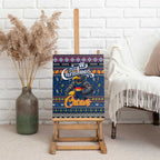 Crows Football Xmas Canvas Wall Art Australia AFL Mascot