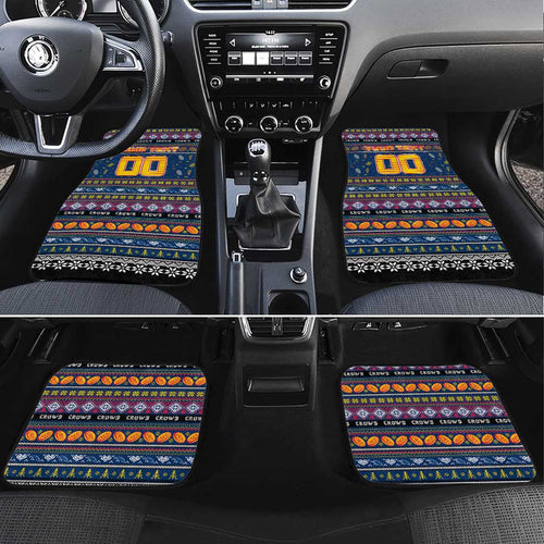 Crows Football Xmas Car Mats Australia AFL Mascot
