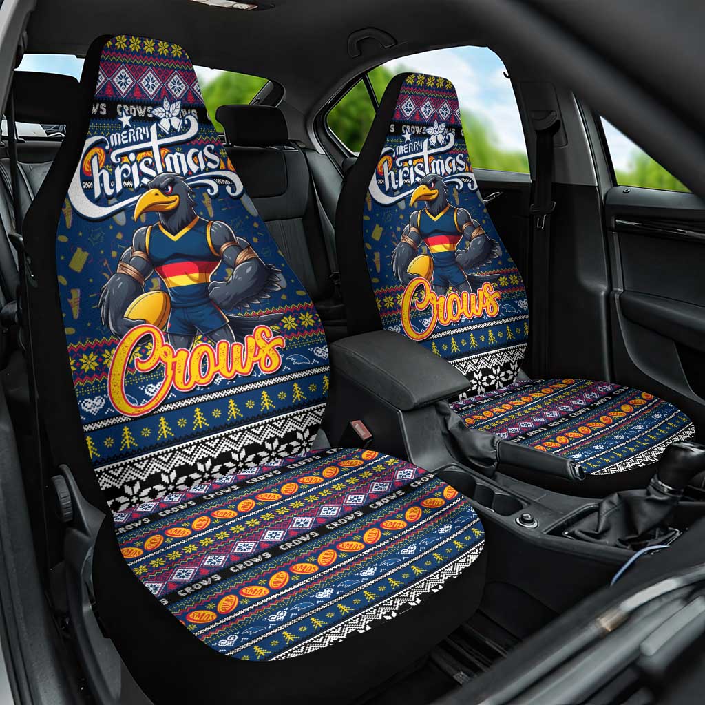 Crows Football Xmas Car Seat Cover Australia AFL Mascot