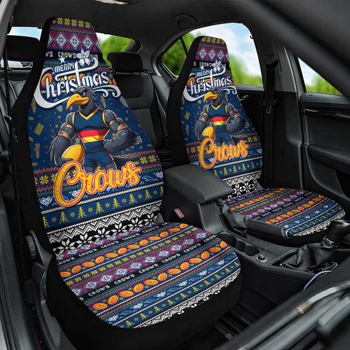 Crows Football Xmas Car Seat Cover Australia AFL Mascot