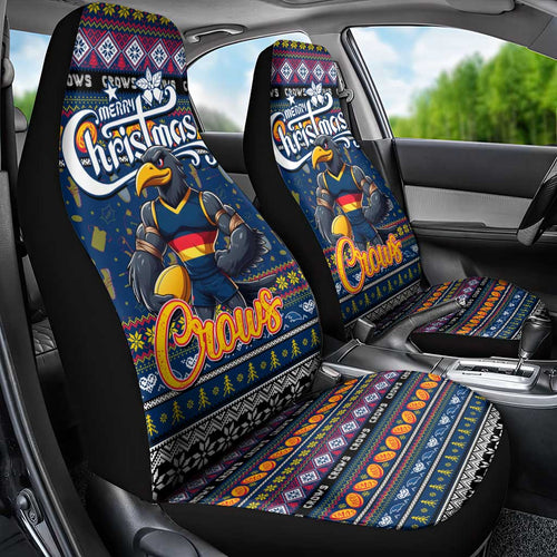 Crows Football Xmas Car Seat Cover Australia AFL Mascot