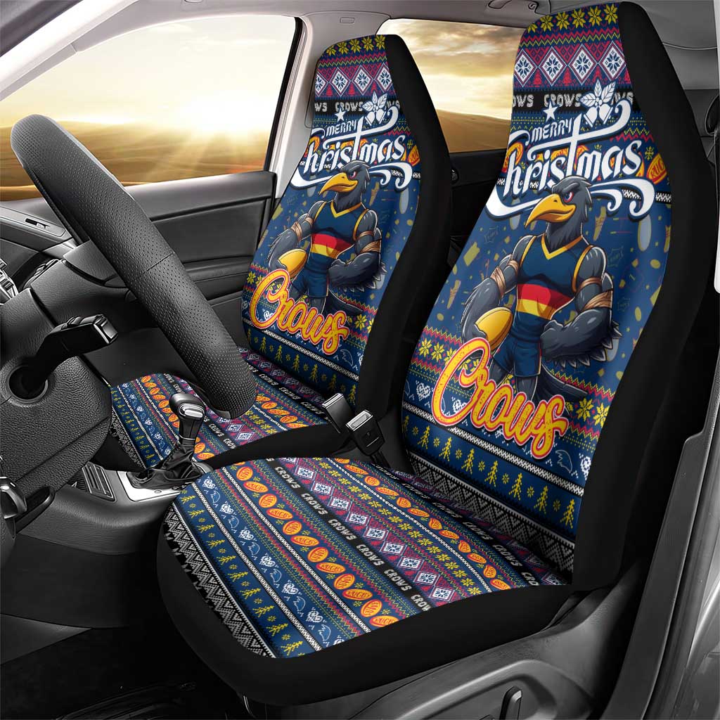 Crows Football Xmas Car Seat Cover Australia AFL Mascot